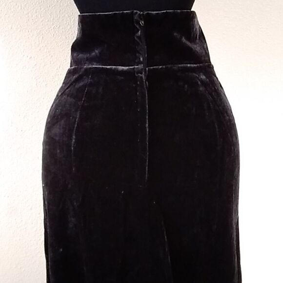 Vintage Della Juniors California Velvet Skirt Size XS/S - Picture 7 of 12